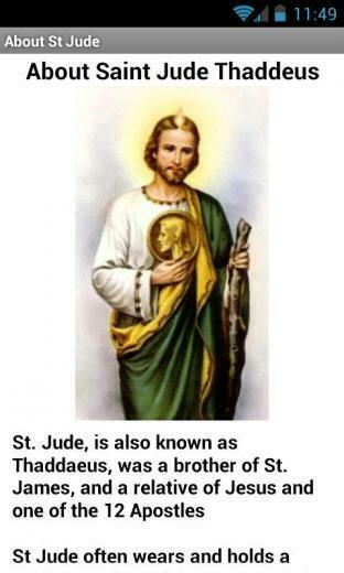 Saint Jude Thaddeus Android Apps On Google Play