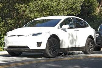 Tesla Model X Background HD Wallpaper