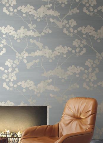 Wallpaper Rajapur Pearl Light Grey Cream