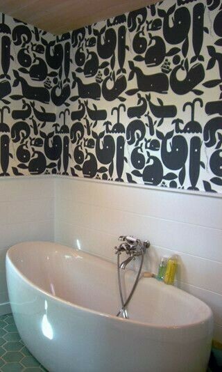 Kinda Different Love The Whale Wallpaper Nursery