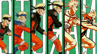 Anime Uzumaki Naruto Shippuuden Panels Running Evolution Wallpaper