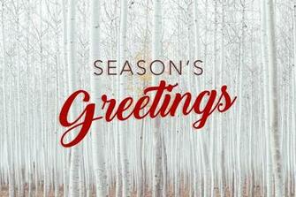 Seasons Greetings Cards Stock Image HD