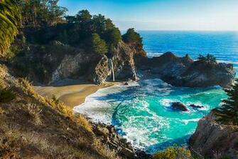 Bay Big Sur California By Alierturk