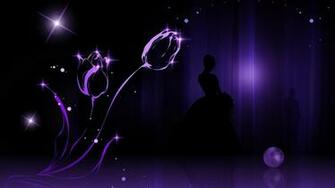 Purple Tulip Princess Wallpaper