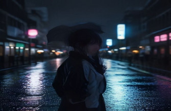 Anime Rain Wallpaper
