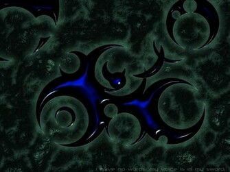 Cool Techno Wallpaper Tribal
