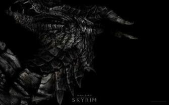 Wallpaper Dragon Skyrim The Elder Scrolls V