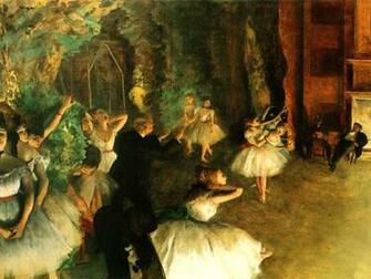 Edgar Degas Wallpaper Top Background