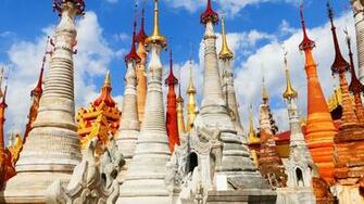 Buildings Myanmar Burma 4k Wallpaper HD City