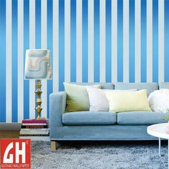 China Nonwoven Elegant Stripe Wallpaper Photos Pictures Made In