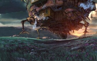 Studio Ghibli Wallpaper Anime Howls Moving