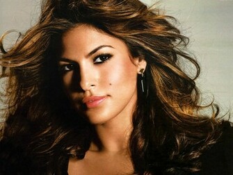 Cute Model Eva Mendes Hot Desktop HD Wallpaper Top Dress