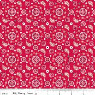 Red Bandana Wallpaper Paper