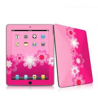 iPad 1st Gen Retro Pink Flowers Apple Skin