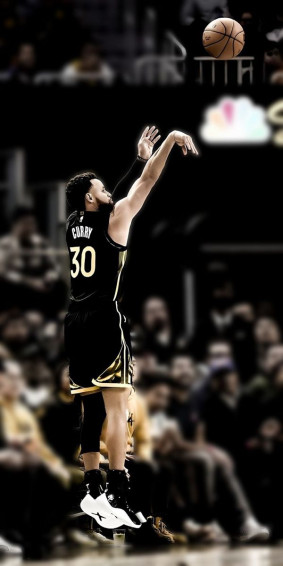Steph Curry For Three In Basketball Pictures