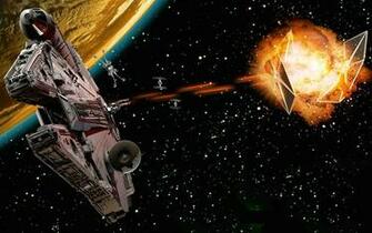 Millenium Falcon Wallpaper