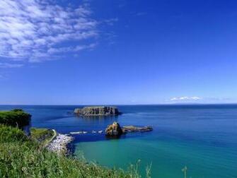 Antrim Irish Coast Desktop Background Wallpaper