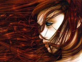 Wallpaper Pc Computer Redhead Girl