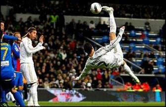 Cristiano Ronaldo S Bicycle Kick Football