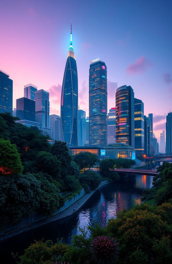 Windows City Wallpaper