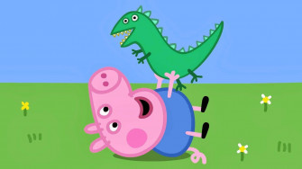 Peppa Pig iPad Background Wallpaper