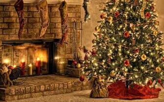 Christmas Night Holiday HD Wallpaper