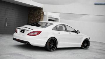 Wheelsandmore Mercedes Cls63 Amg Back Side Wallpaper