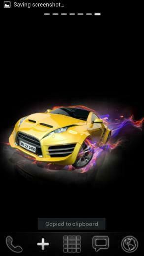 Hot Sports Cars Live Wallpaper Screenshot