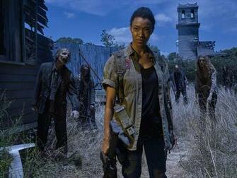 Image The Walking Dead Tv Zombie Sasha Sonequa Martin