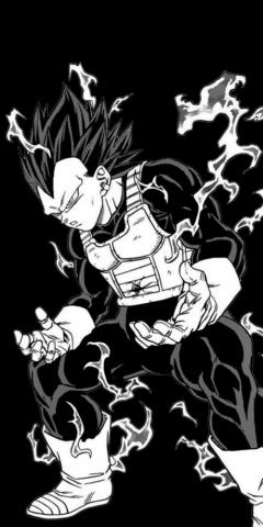 Vegeta New Form Wallpaper B W Anime Dragon Ball