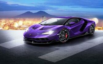 Purple Car HD Wallpaper Top Background