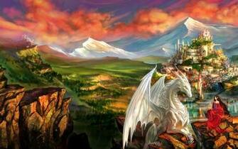 Best Friends Fantasy World Wallpaper
