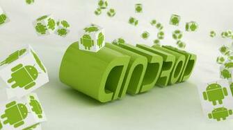 Logo Green White Robots Cubes Wallpaper Background 4k Ultra HD