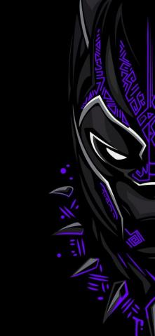 Avengers Electric Blue Magenta Dark Theme Night