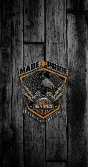 Harley Davidson Wood Wallpaper By Ademoss80 Da