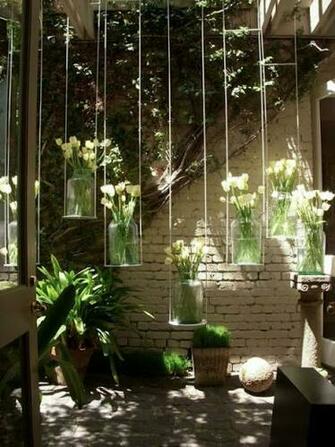 Garden Art Hanging Flower Vase Diy Yard Innovations Followpics