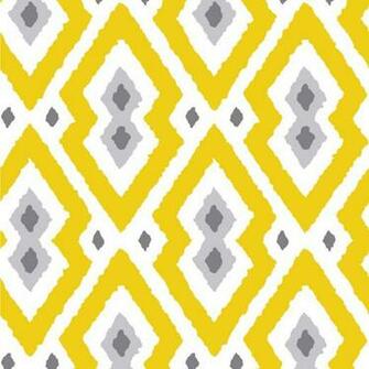 Jonathan Adler Wallpaper Syrie Yellow Gray Wall Decor
