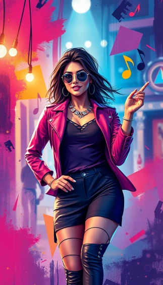 Kanika Kapur Phone Wallpaper