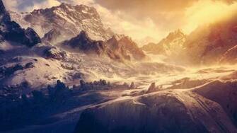 Snow Mountains HD Wallpaper FullHDwpp Full