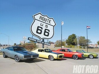 Muscle On Route Wallpaper HD Car
