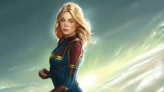 Captain Marvel New Artworks Movies Wallpaper HD