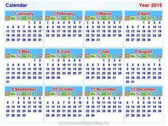 HD Wallpaper Printabe Calendar Colorful