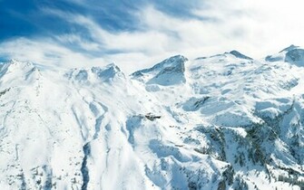 Snowy Mountains Wallpaper