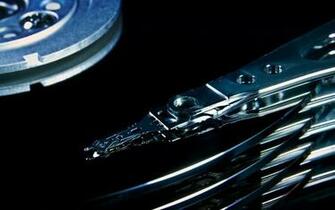 Hard Disk Drive Macro Computer Technology Hi Tech Wallpaper Background