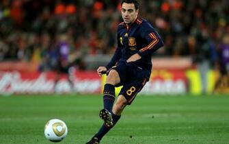 Spain National Football Team Xavi Hernandez Soccer