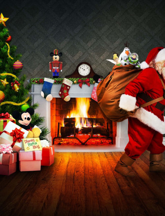 Santa Red Christmas iPhone Wallpaper