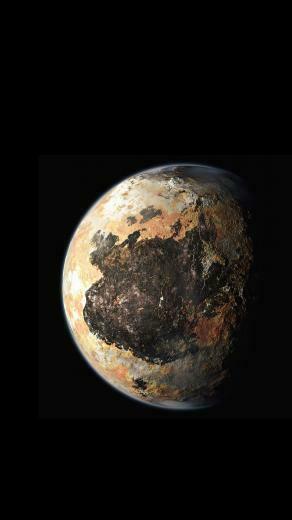 Pluto New Horizon iPhone Wallpaper HD