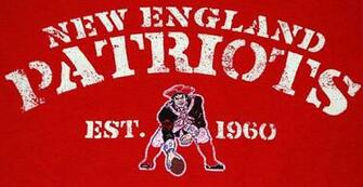 New England Patriots Distressed Old Logo Tee X Large Reebok Nfl