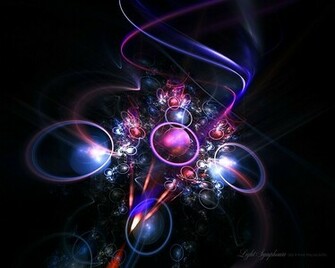 Fractals Vol Light Of Music Beautiful Fractal Art Wallpaper