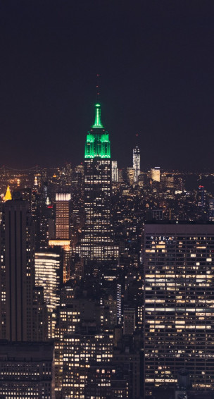 New York At Night iPhone Wallpaper